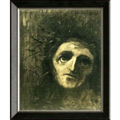 Christ by Odilon Redon, Framed Painting Reproduction