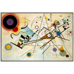 Composition VIII by Wassily Kandinsky, Framed Painting Reproduction