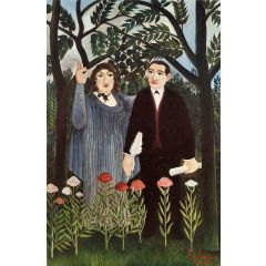 The Muse Inspiring the Poet Painting Reproduction