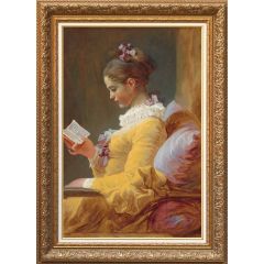 The Reader by Jean-Honore Fragonard, Framed Painting Reproduction