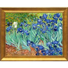 Irises by Vincent van Gogh, Framed Painting Reproduction