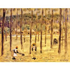 Hoeing, Jacksonville Painting Reproduction