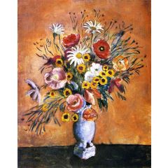 Still Life with Flowers Painting Reproduction