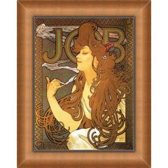 Job (1896) by Alfons Maria Mucha, Framed Painting Reproduction
