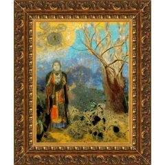 Le Bouddha, The Buddha by Odilon Redon, Framed Painting Reproduction
