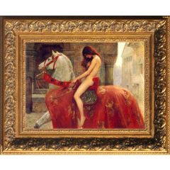 Lady Godiva (1897) by John Maler Collier, Framed Painting Reproduction
