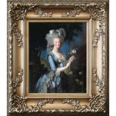 Marie Antoinette with the Rose by élisabeth Vigée-Lebrun, Framed Painting Reproduction