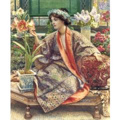 A Hot-House Flower Painting Reproduction