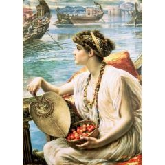 A Roman Boat Race Painting Reproduction