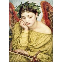 Erato, Muse Of Poetry Painting Reproduction