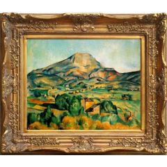Mont Sainte Victoire by Paul Cézanne, Framed Painting Reproduction