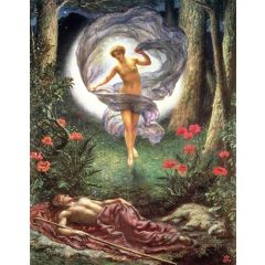 The Visions Of Endymion Painting Reproduction
