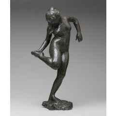 Dancer Looking at the Sole of Her Right Foot (Fourth State) Bronze Sculpture - Custom Sculpture Reproduction