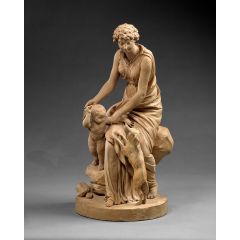 Fidelity, the Mother of Constant Love Terracotta Sculpture - Custom Sculpture Reproduction