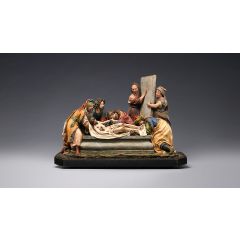 The Entombment of Christ Terracotta Sculpture - Custom Sculpture Reproduction