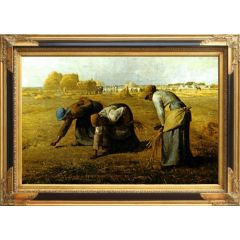 The Gleaners (1857) by Jean-Fran?ois Millet, Framed Painting Reproduction