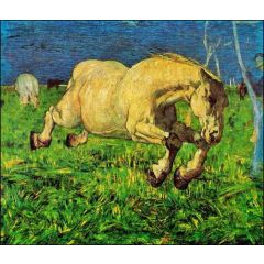 Cavallo al galoppo, also known as Running Horse Painting Reproduction