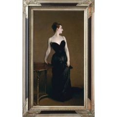 Madame X, also known as Madame Pierre Gautreau by John Singer Sargent, Framed Painting Reproduction