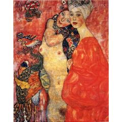 Girl-friends Painting Reproduction