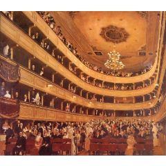 The Old Burgtheater, 1888 Painting Reproduction
