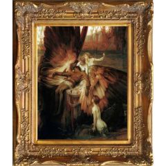 Lament for Icarus, Mourning for Icarus by Herbert James Draper, Framed Painting Reproduction