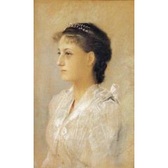 Emilie Floge, Aged 17 Painting Reproduction
