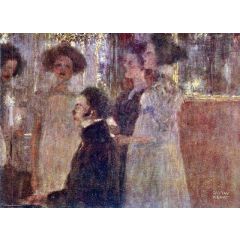 Schubert at the piano I Painting Reproduction