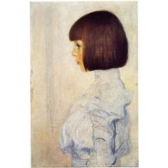 Portrait of Helene Klimt Painting Reproduction