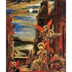 Saint Cecilia: Angels Announcing Her Impending Martyrdom Painting Reproduction