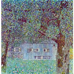 Farmhouse in Upper Austria Painting Reproduction