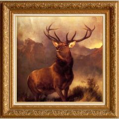 Monarch of the Glen by Sir Edwin Landseer, Framed Painting Reproduction