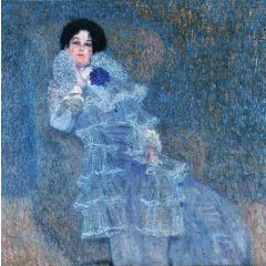 Portrait of Marie Henneberg Painting Reproduction