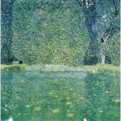 The Park of Schloss Kammer am Attersee Painting Reproduction