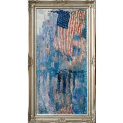 The Avenue in the Rain by Frederick Childe Hassam, Framed Painting Reproduction