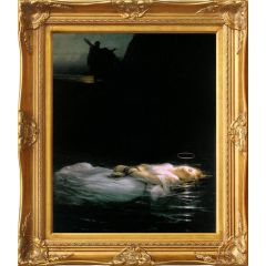 The Young Martyr by Paul Delaroche, Framed Painting Reproduction