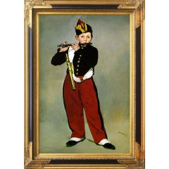 The Fifer (1866) by édouard Manet, Framed Painting Reproduction