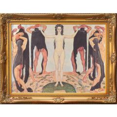 The Truth (1903) by Ferdinand Hodler, Framed Painting Reproduction