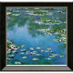 Water Lilies (1906) by Claude Oscar Monet, Framed Painting Reproduction