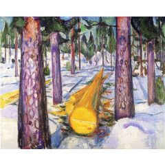 The yellow log Painting Reproduction
