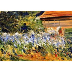 Flowers at the Gardener’s House Painting Reproduction