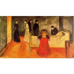 The Dead Mother and Child Painting Reproduction