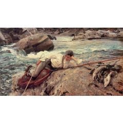 One His Holidays Painting Reproduction