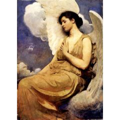 Winged Figure Painting Reproduction