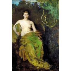 Half Draped Figure Painting Reproduction