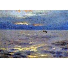 Atlantic Sunset Painting Reproduction