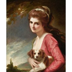 Lady Hamilton as Nature Painting Reproduction