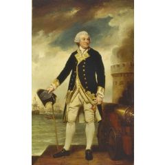 Admiral Sir Francis Geary Painting Reproduction