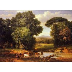 A Bit of Roman Aqueduct Painting Reproduction
