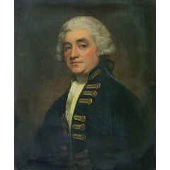 Vice-Admiral Sir Joshua Rowley Painting Reproduction