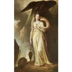 Viscountess Bukeley as Hebe Painting Reproduction